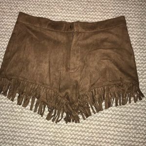Fringe Shorts